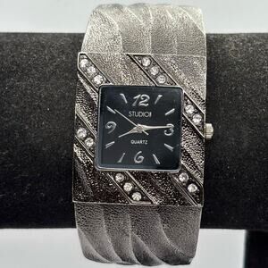 Black & Silver Studio Time Watch